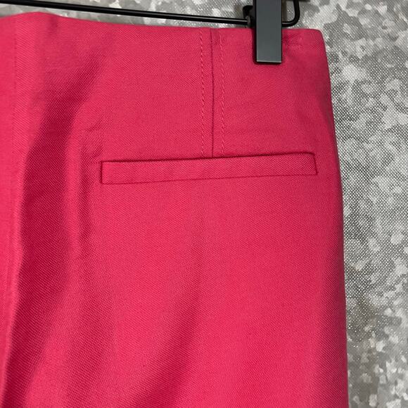 Banana Republic Mad Men Pink Women's Cigarette Ankle Pants - Size 4 - Tapered - Picture 5 of 6